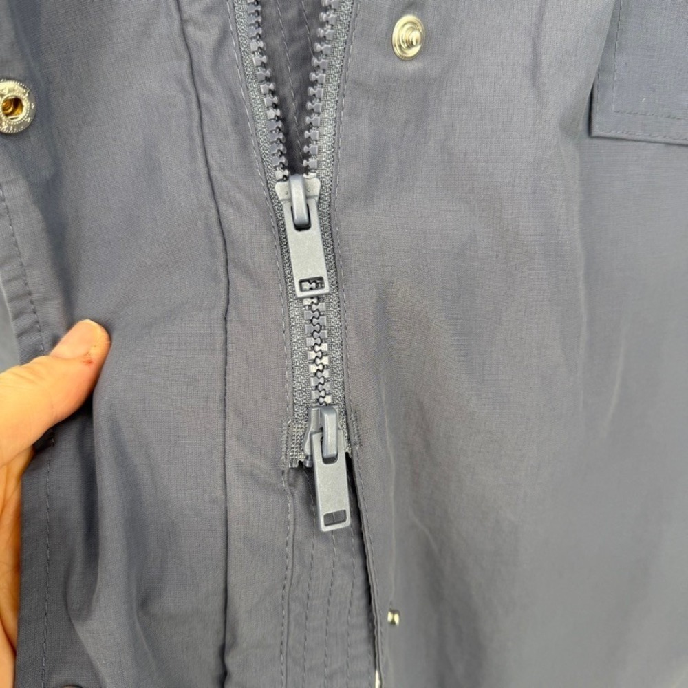 A New‎ Day Water Resistant Lightweight Trench Jacket Longline Waist Cinch Sz S - Picture 7 of 14